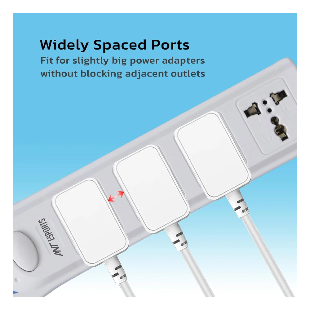 Ant Esports  Spike 4 Socket 1 Switch 3m view 2